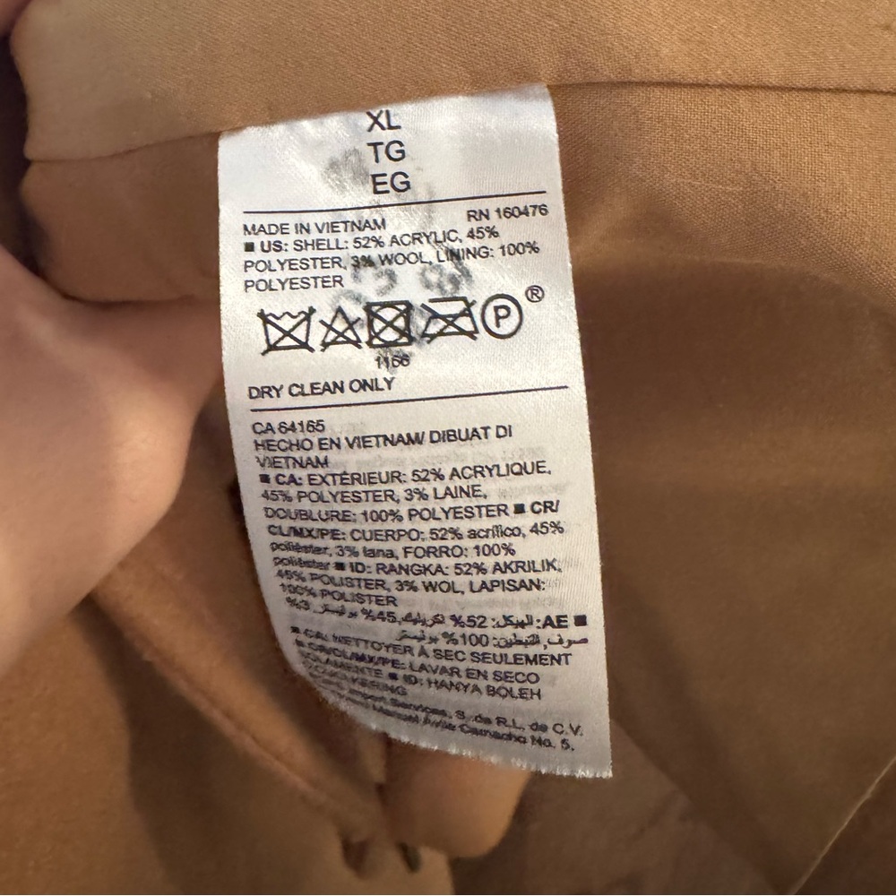 Old Navy Peacoat - Size XL - Picture 5 of 5